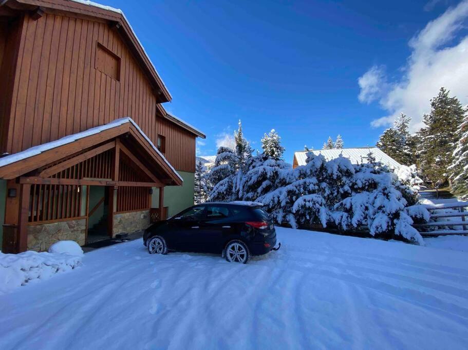 Appartement 4 Pers Grande Terrasse Vue Pistes Ski Saint-Chaffrey Exterior foto