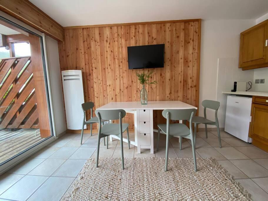 Appartement 4 Pers Grande Terrasse Vue Pistes Ski Saint-Chaffrey Exterior foto